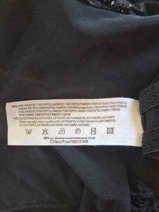 Vestido Lencería Negro Encaje