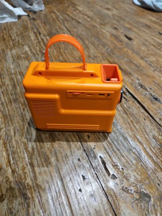 Aparato Cinecuentos Naranja