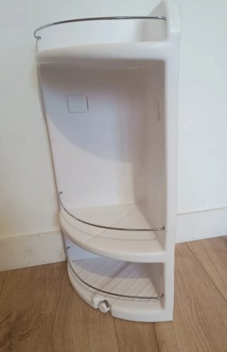 Esquinero Ducha Blanco 3 Niveles