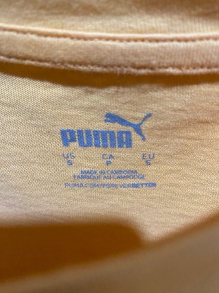 Camiseta PUMA Vintage naranja