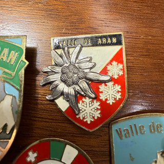 Insignias Valle de Aran (4 uds)