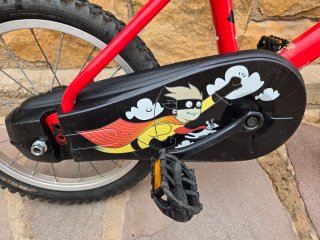 Bicicleta/bici Btwin 16 Roja