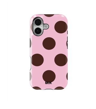 Funda MUK iPhone 17 Lunares Rosa
