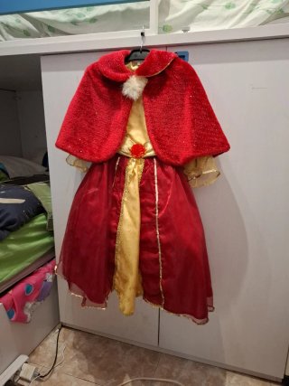 Disfraz Bella Disney 5-6 años