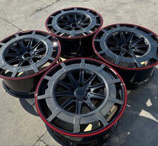 Llantas 24 Mercedes G Brabus Black Forged