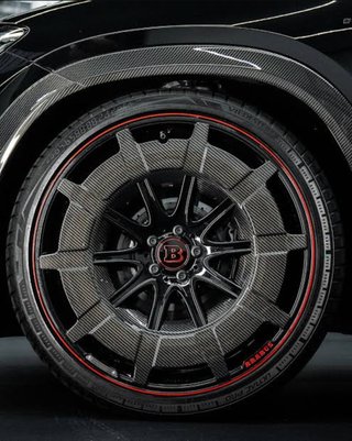 Llantas 24 Mercedes G Brabus Black Forged