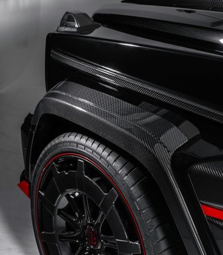 Llantas 24 Mercedes G Brabus Black Forged
