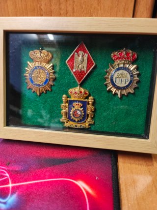 Cuadro de insignias CNP