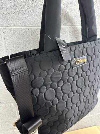 Borsa Disney Mickey Mouse tracolla nera