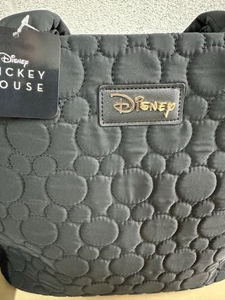 Borsa Disney Mickey Mouse tracolla nera