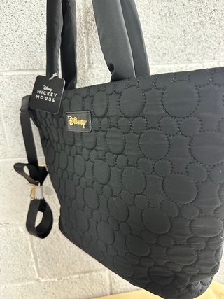 Borsa Disney Mickey Mouse tracolla nera