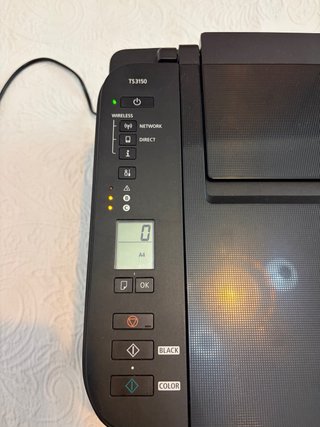 Impresora Canon Pixma TS3150 Wi-Fi Negra