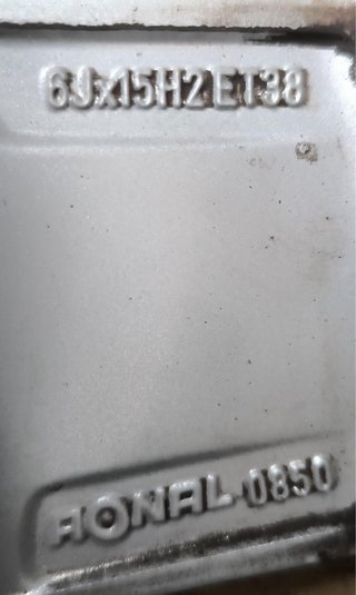 Llantas aluminio en 15 originales Audi A3 8L 2002