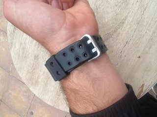 Orologio Casio Frogman Vintage in Titanio