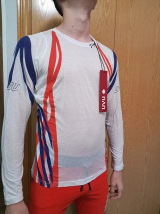 Camiseta running UVU manga larga