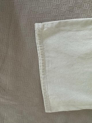 Pantalón Zara Beige Ancho Botones