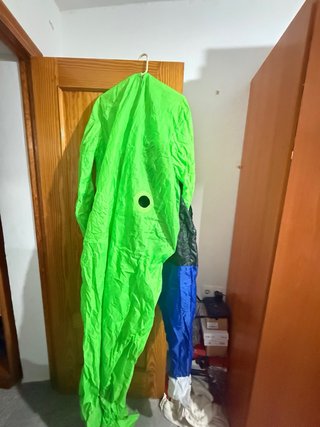 Disfraz inflable de alien
