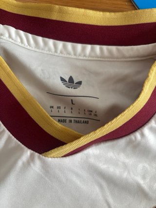 Camiseta Adidas España Oro/Blanco