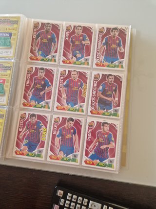 Álbum cromos Adrenalyn 2011-12 Liga Fútbol