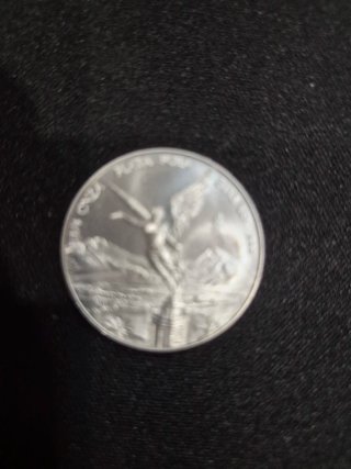 Moneda 1/4 Onza Plata Pura 999 México