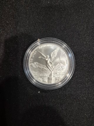 Moneda 1/4 Onza Plata Pura 999 México