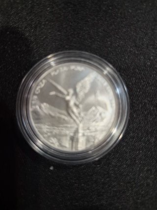 Moneda 1/4 Onza Plata Pura 999 México
