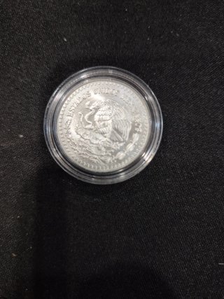 Moneda 1/4 Onza Plata Pura 999 México