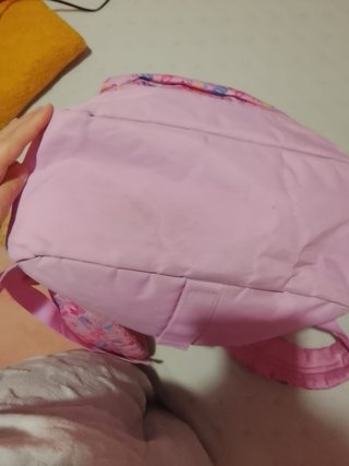 Mochila Benetton floral rosa
