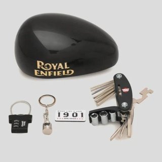 Set Royal Enfield: Depósito, Candado y Herramienta