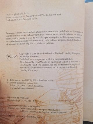 El secreto - Rhonda Byrne