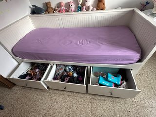 Cama nido Ikea Hemnes Blanca