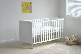 Cuna de bebé blanca
