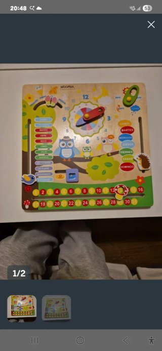 Calendario Montessori WOOMAX