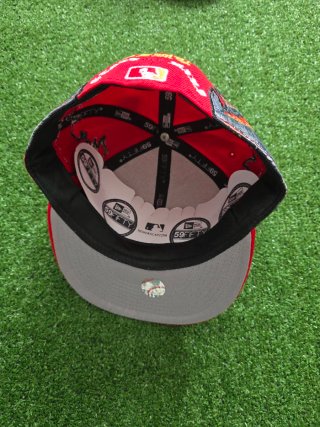 Gorra New Era 59Fifty Bordada Roja