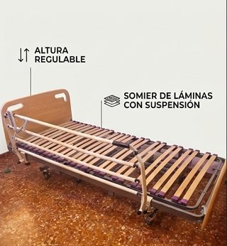 Cama Eléctrica con Elevador. Articulada A estrenar
