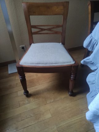 Sedie da pranzo in legno massello