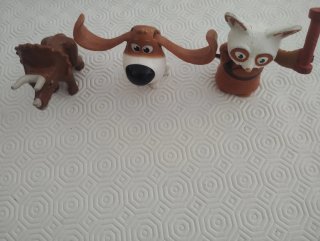 Figuras de Ação Articuladas Usadas