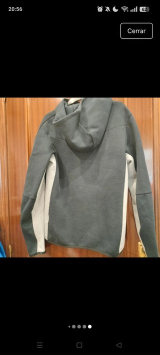 Sudadera Nike Tech Gris y negro