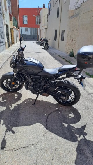 Yamaha MT-07 Negra