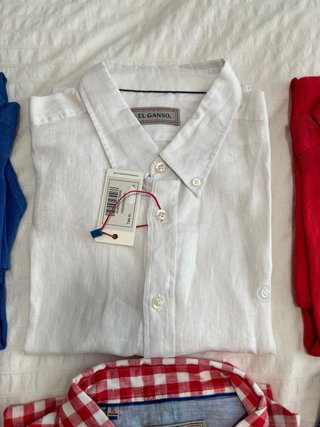 Camisas El Ganso Lino Talla XL