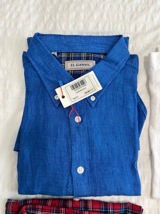 Camisas El Ganso Lino Talla XL