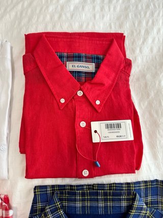 Camisas El Ganso Lino Talla XL