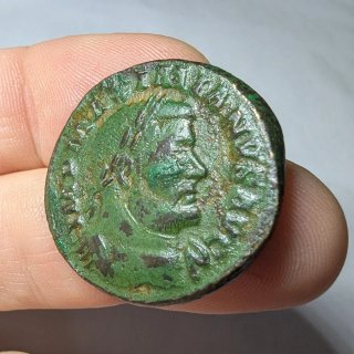 Follis Maximiano Hércules 303-305 d.C