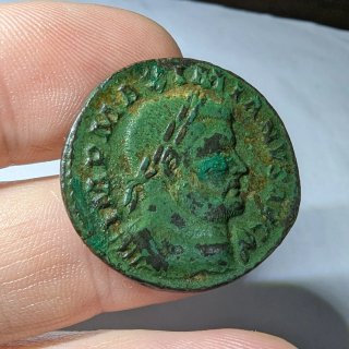 Follis Maximiano Hércules 303-305 d.C