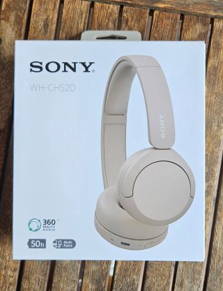 Auriculares Sony WH-CH520 Beige