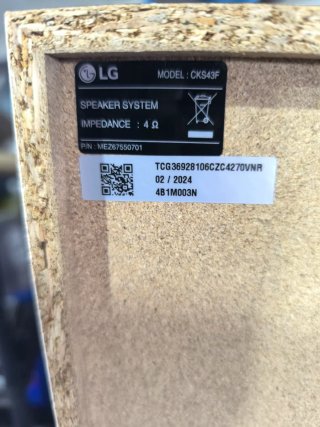 Minicadena LG 300W bluetooth
