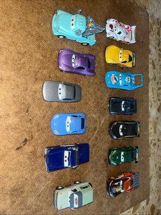 Lotto 13 Macchinine Disney Pixar Cars Usate