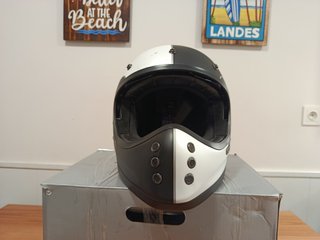 Casco Moto HJC V60 Talla XL Negro 1300g