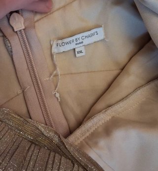 Abito da Cerimonia Oro XL