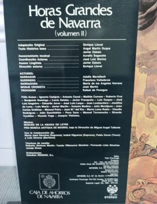 4 Vinilos Horas Grandes de Navarra 1979